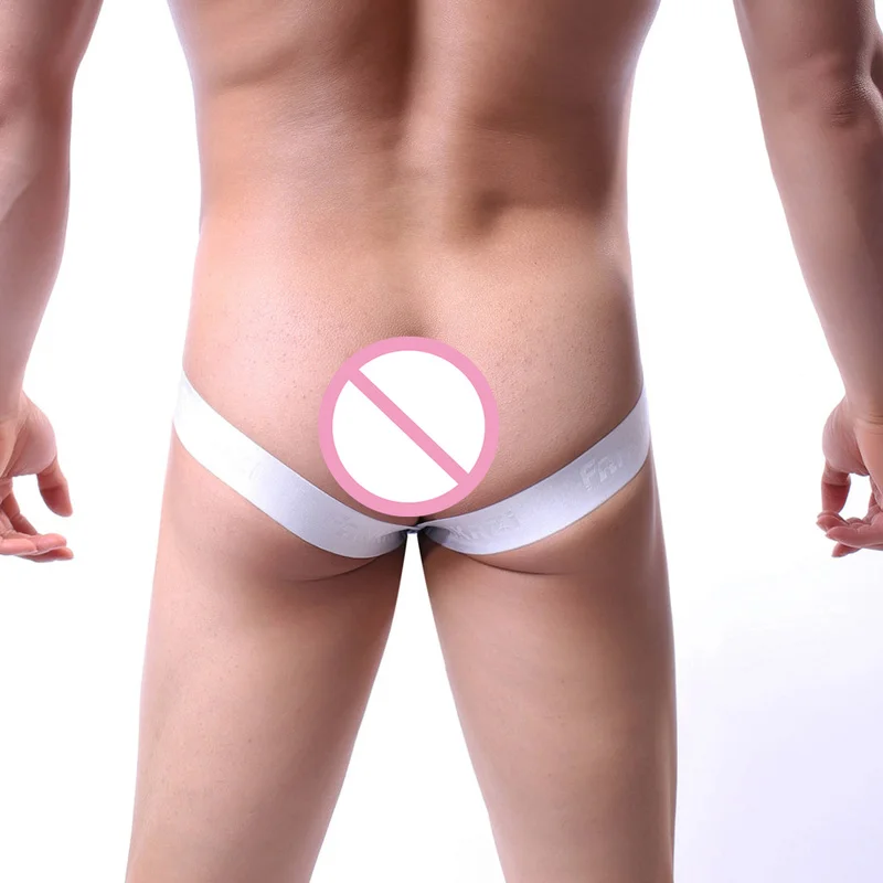Для мужчин женское белье с открытой спиной стринги Jockstraps лоскутное бикини Guy