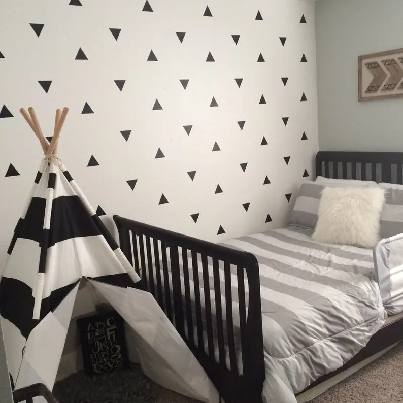 Фото Triangle Wall Sticker Triangles Decal Children Room Stickers For Kids Rooms Vinyl Home Decoration P3 Дом и сад Triangle Wall Sticker Triangles Decal Children Room Stickers For Kids Rooms Vinyl Home Decoration P3 Дом и сад