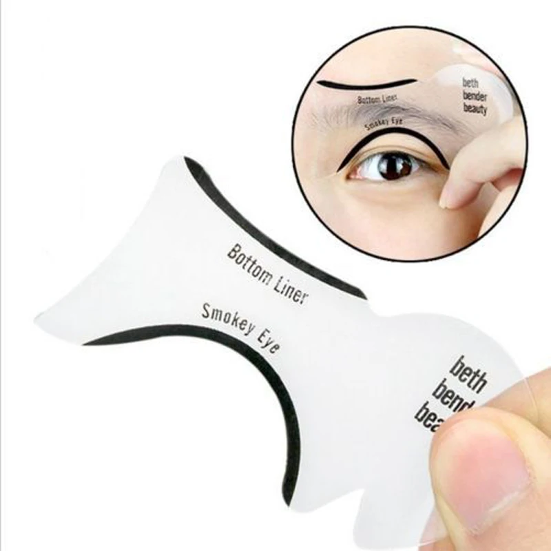 2 шт. трафареты для подводки глаз|stencils for eye|stencil eyebrowseyebrow stencil |