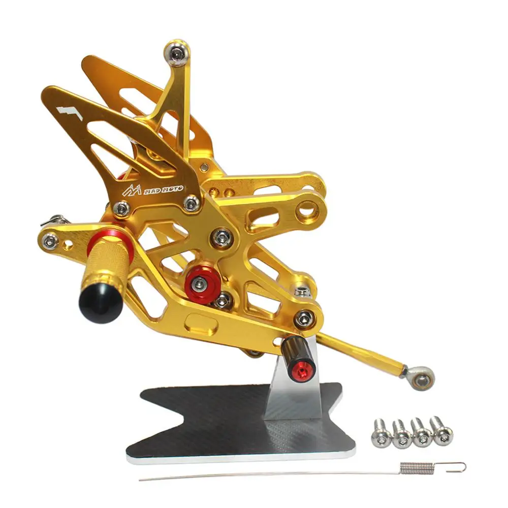 

Подставка для ног Kawasaki ZX10R ZX 10R 2006 2007 CNC регулируемые Подножки для ног