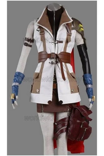 Final Fantasy XIII костюм для косплея молния Бесплатная доставка на Хэллоуин и