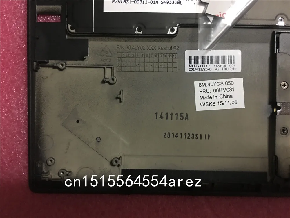 Новый оригинальный чехол для ноутбука Lenovo ThinkPad X1 CARBON 2nd Gen Тип 20A7 20A8 Подставка рук