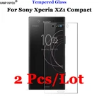 Закаленное стекло для Sony Xperia XZ1 Compact, 2 шт.лот, защитная Пленка премиум класса 9H 2.5D для Sony Xperia XZ1 Compact 4,6 дюйма