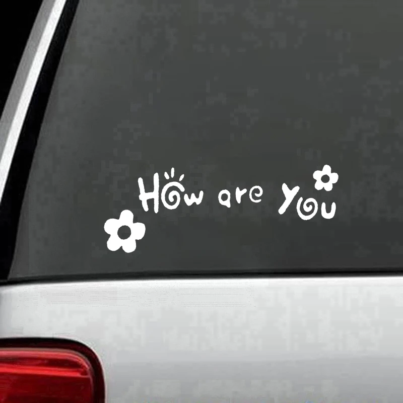 A Cute Letter Is How You Spend Stickers On And Interesting Fashion Sticker Decals Rear Window Car | Автомобили и мотоциклы