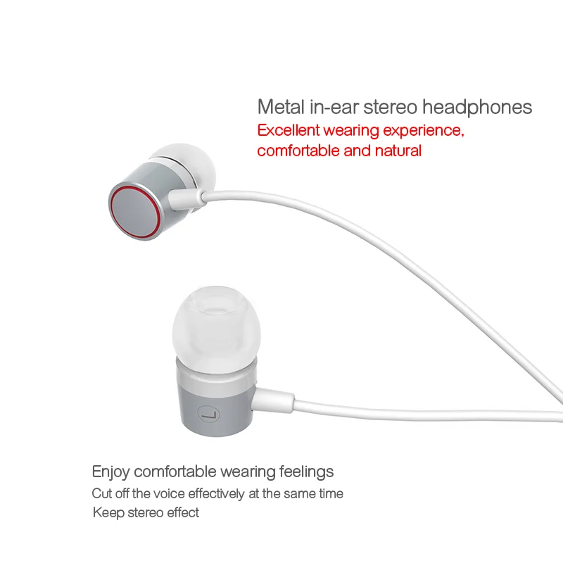 Azexi ecw 130 классический металлический In Ear Stereo Headset с микрофоном изысканные