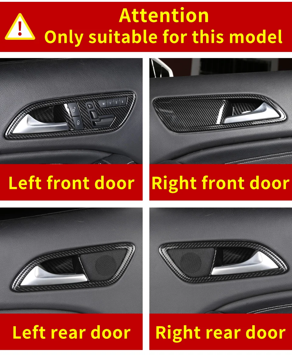 Для mercedes cla w117/amg mercedes класса a w176 mercedes gla x156 amg cla 200 gla 200 аксессуары mercedes cla 250 Обшивка двери