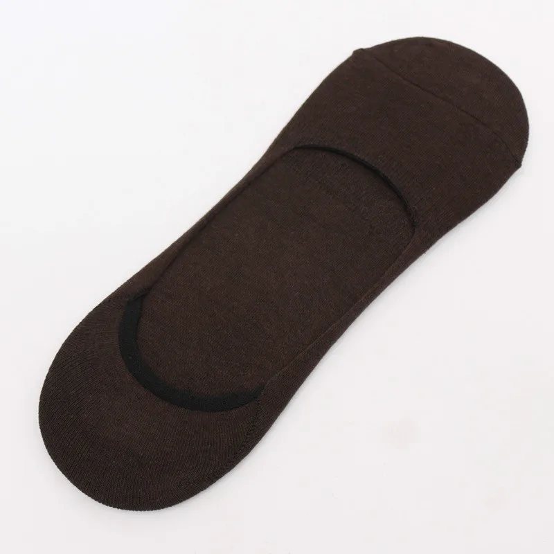 1 партия = 5 пар, большие размеры, мужские носки, тапочки, хлопковые нескользящие силиконовые невидимые носки-башмачки, лето-осень, модные мужские носки
