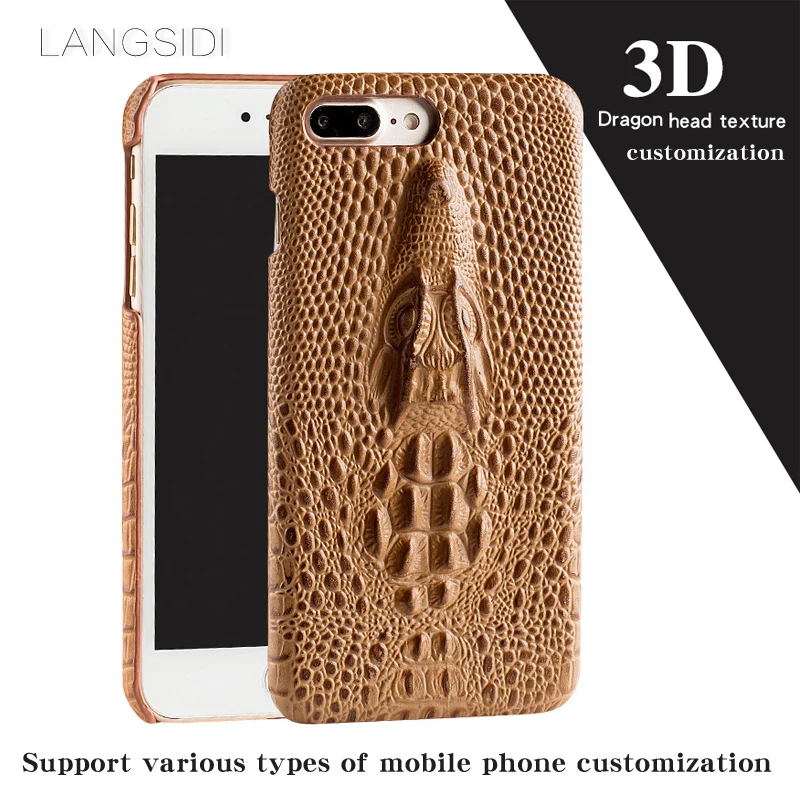 LANGSIDI ручной работы полностью изготовленный на заказ чехол для телефона 3D кран