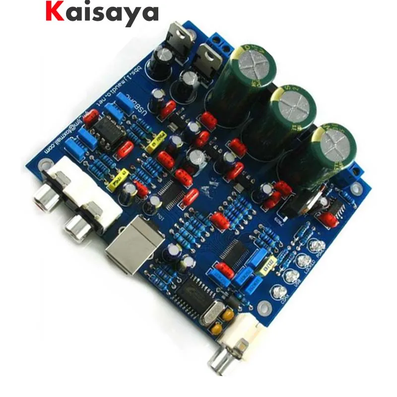 CS8416 CS4398 ЦАП DIY комплект с USB коаксиальный 24/192K декодер AC15V 32 K-192 K/24 bit DIY комплект для hifi усилитель F4-002