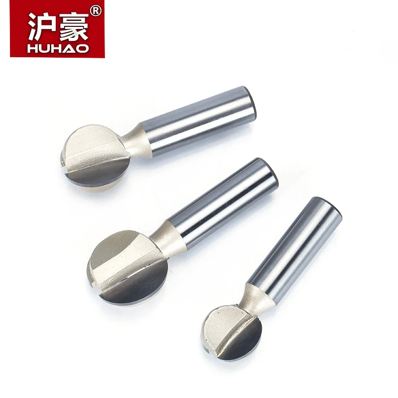 HUHAO 1 шт. хвостовик 1/2 &quot1/4&quot Круглый резьба бит пресс формы с ЧПУ для дерева
