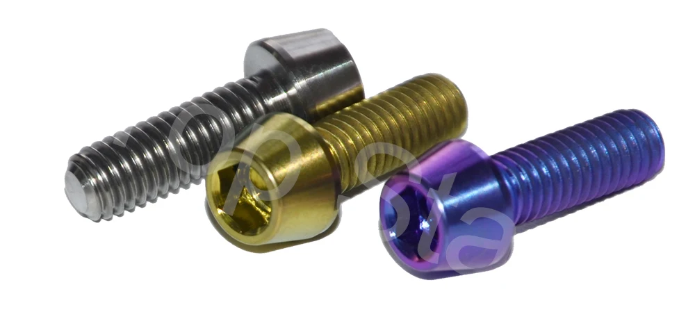 2 шт M6 x 18 класс 5 титановые болты для гоночного мотоцикла|titanium bolts|bolts titaniumtitanium m6 bolt