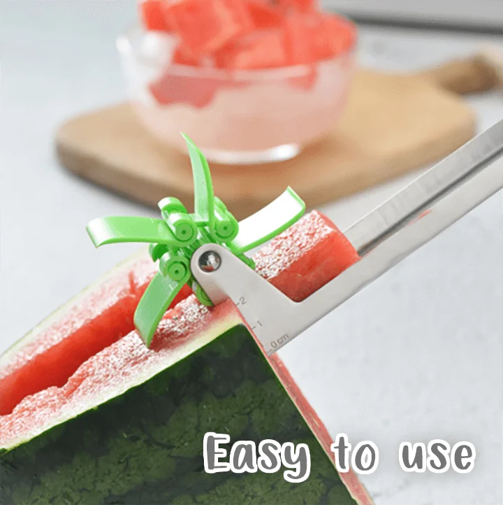 Искусственный резак для арбуза щипцы нож инструмент резки из нержавеющей стали