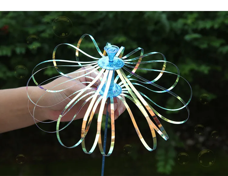 2 шт. забавная популярная мыльная пузырчатая красочная палка дующая игра уличные