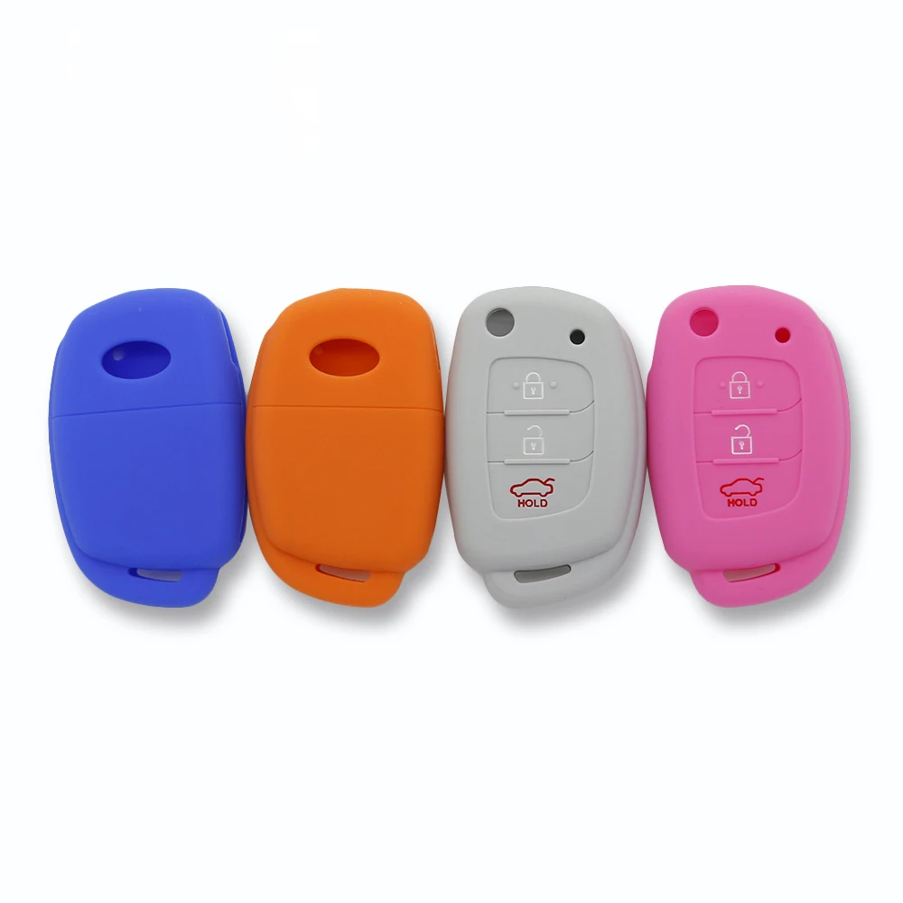 3 кнопки силиконовый дистанционный ключ для автомобиля брелок в виде ракушки