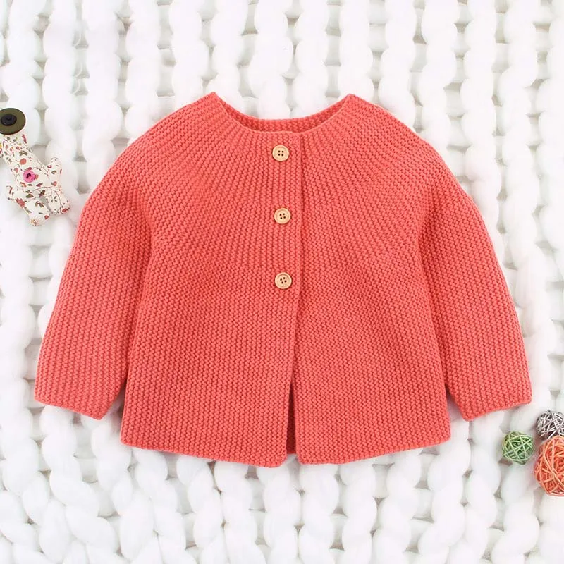 2020 Spring Autumn Baby Girls Sweater Cardigans Long Sleeve Newborn Knitted Jackets Toddler Infant Boys Knitwear Coats BC529 |