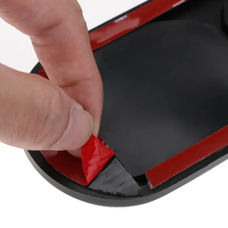 2 шт. автомобильные пластиковые двойные выхлопные задние трубы заднее крыло