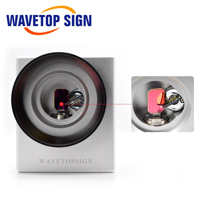 Оптоволоконный лазерный сканер WaveTopSign набор головок Galvo открытый 10 мм