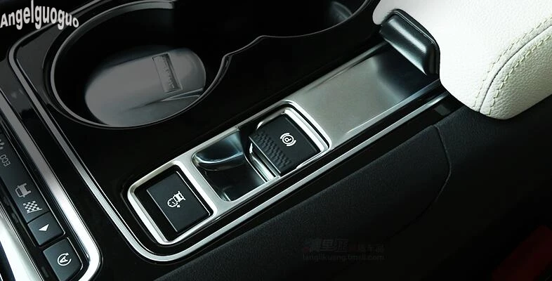 ABS хром для Jaguar XE XF F-PACE XFL XEL Автомобильный Центральный ручной тормоз Авто P