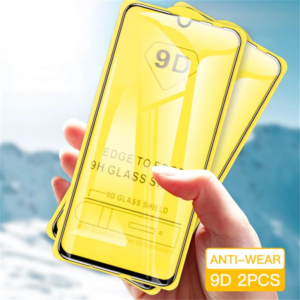 2 шт 9D полное покрытие защитное стекло для huawei Honor 6X 7X 8X Max 7A 8A Play magic2 закаленное стекло для Honour V8 8 Lite стекло