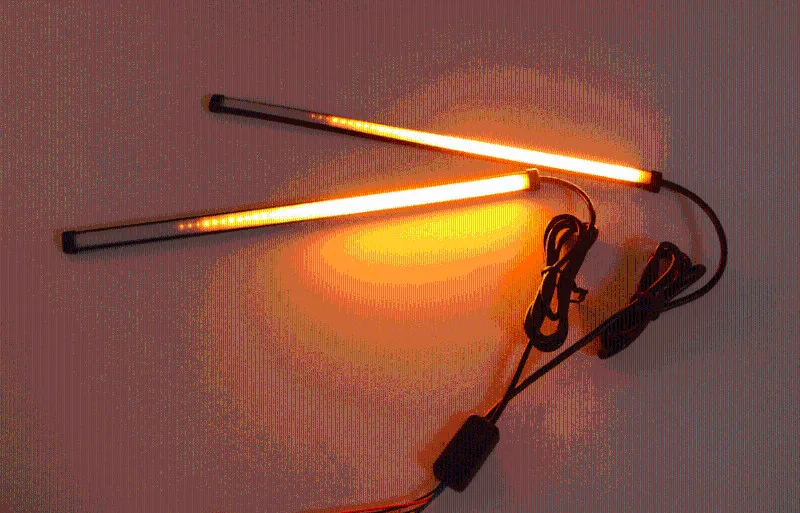 

YAM 2x12" 5 mode Switchback Flowing Knight Turn Signal Brake Light Car DRL LED Strip