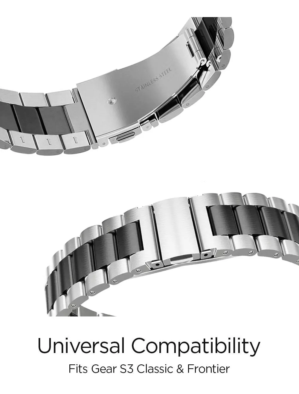 Пленка+ инструмент+ ремешок для часов для samsung galaxy watch active gear S3 Frontier 46 мм 42 мм ремешок 22 мм/20 мм ремешок из нержавеющей стали