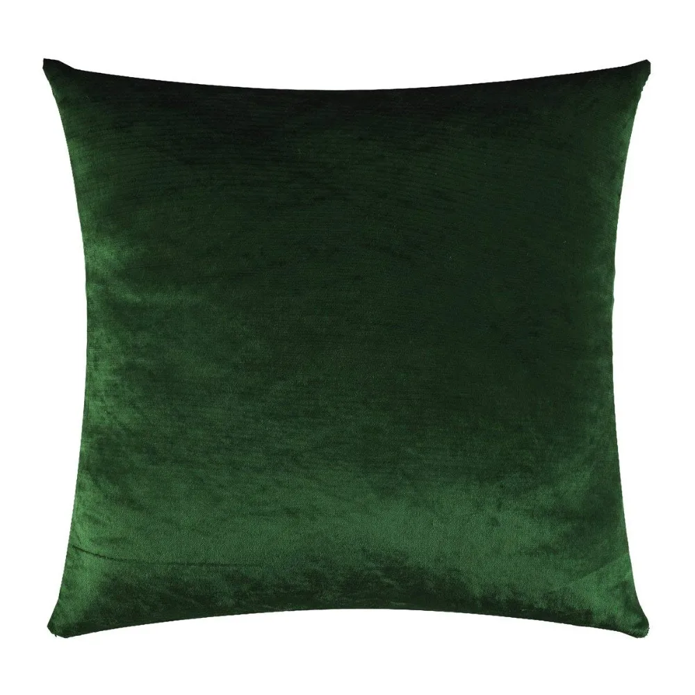 Home Decorative Cushion Covers for Sofa 45x45 Green Throw Pillow Velvet Couches Floor 50x50|Наволочки| |