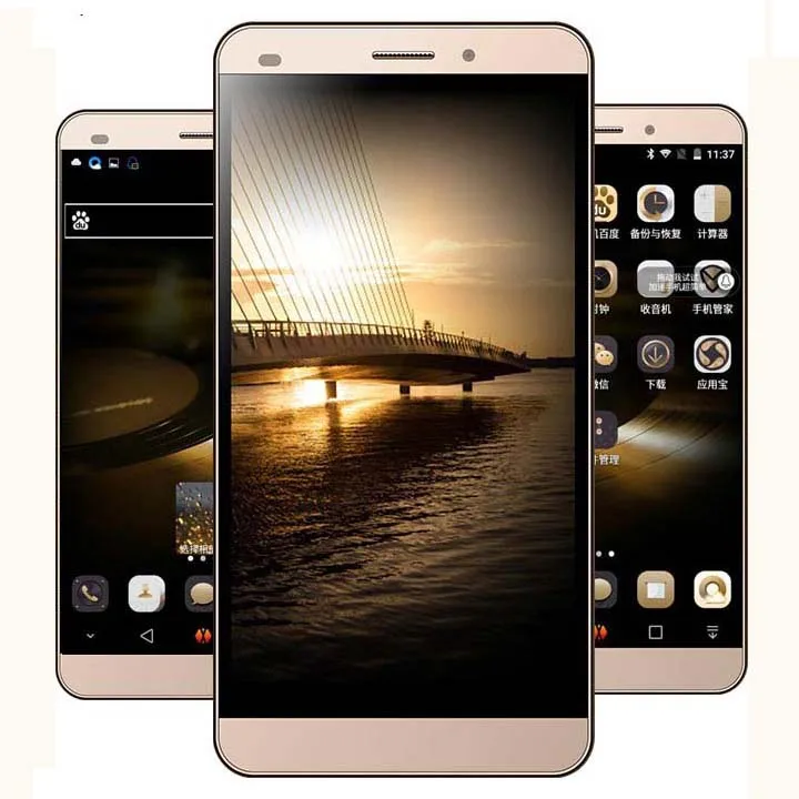 SANTIN B383 металлический дизайн отпечатков пальцев 5 &quotips 4G Android 1 четырёхъядерный 64