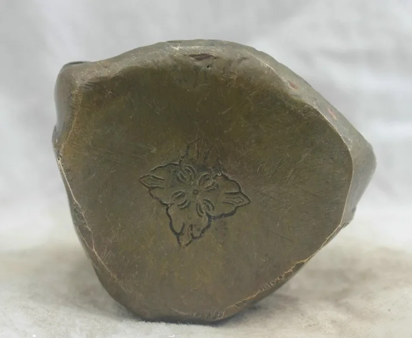 Китайская народная культура ручной работы латунная Бронзовая статуя Sakyamuni Будда