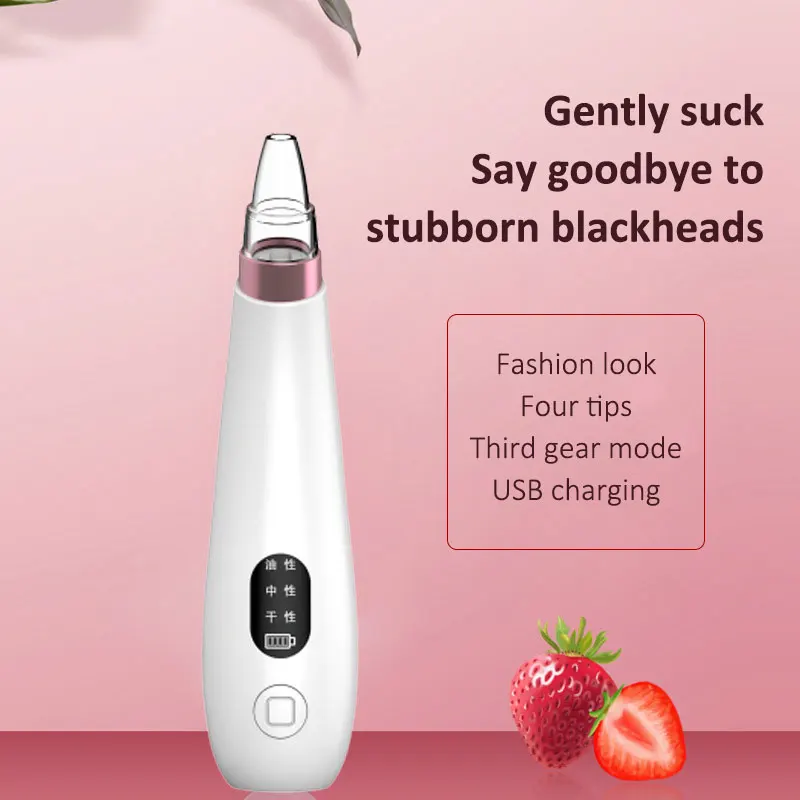 SWOISS Electric Face Nose Vacuum Blackhead Pore Remover Suction Pimple Acne Remove Facial Spa Beauty Skin Cleaning Tools | Красота и