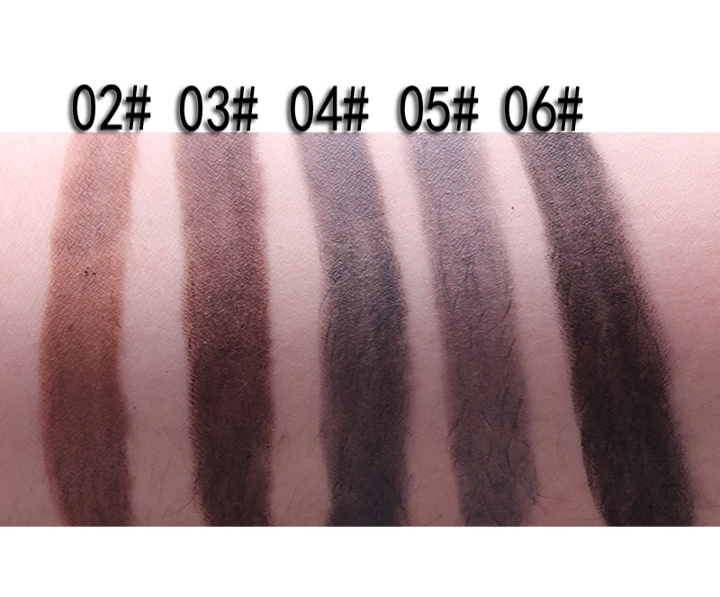 

MISS ROSE 24 Hours Long-lasting Eyebrow Pencil Double-end Waterproof Pigments Eyebrow Pen Black Brown Color Makeup Tools