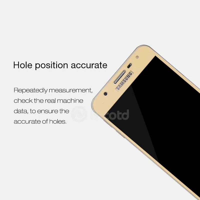 Закаленное стекло Nicotd с полным покрытием для Samsung A3 A5 A7 2016 J2 J5 J7 Prime S7 S6 Защитная