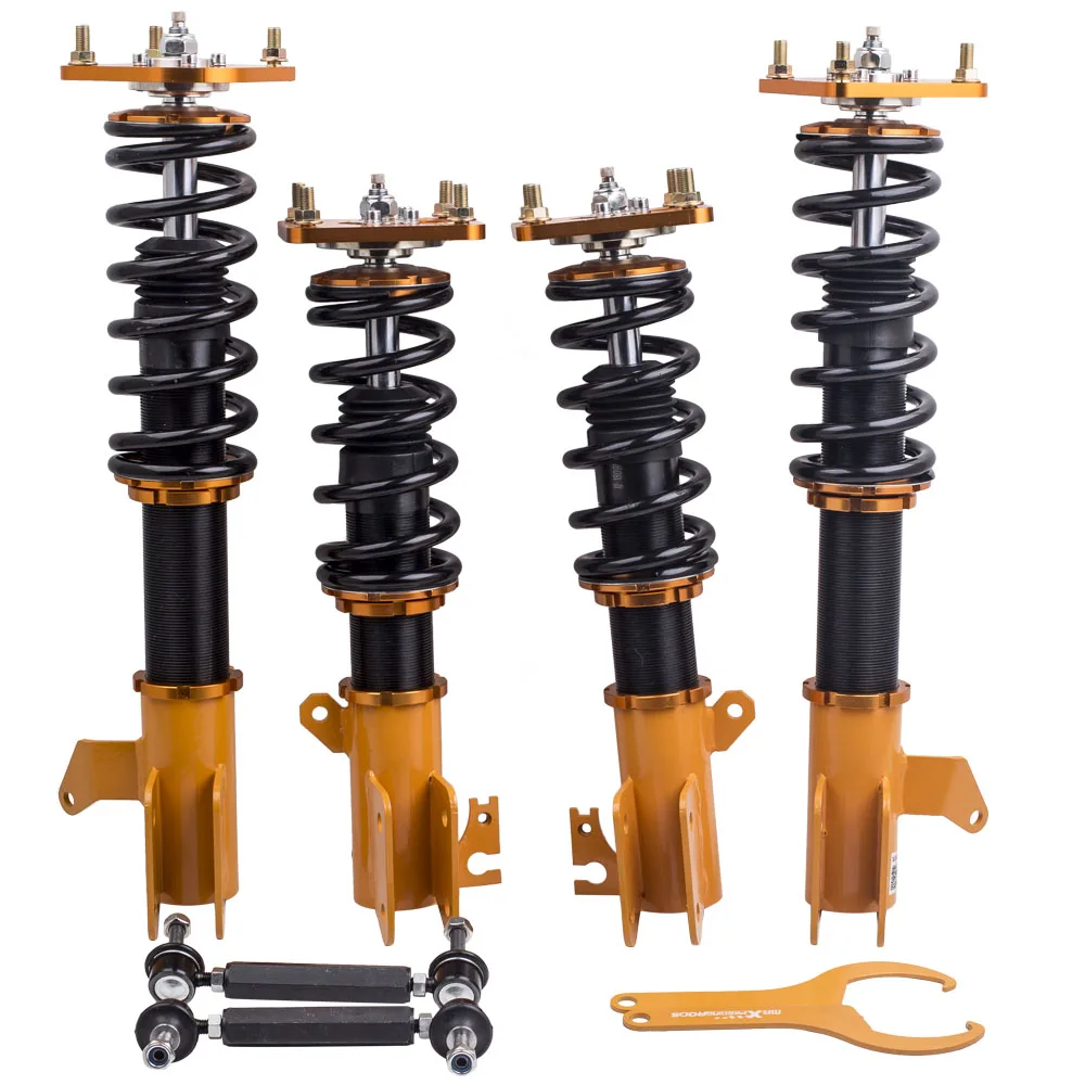 

24 way Adjustable Damping Coilover Suspension Kit For Mazda Protege 99-03 Shock Absorber Strut Coilovers Damper Shock Absorbers