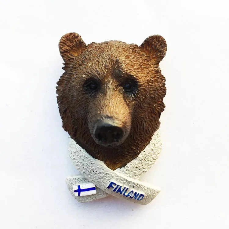 Helsinki Finland Подарочная коробка Лось высокого класса магниты на холодильник туристические сувениры холодильник магнитные наклейки домашний декор - Цвет: 004