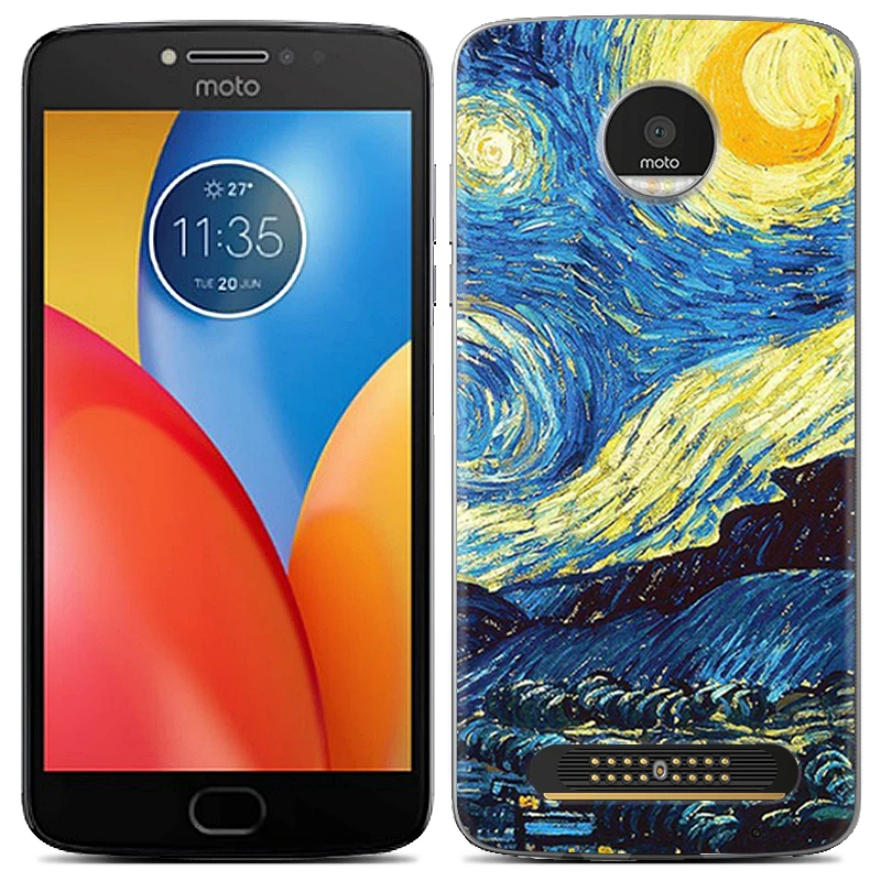 Новое поступление чехол для телефона Motorola Moto Z2 Play 5 дюйма модный дизайн