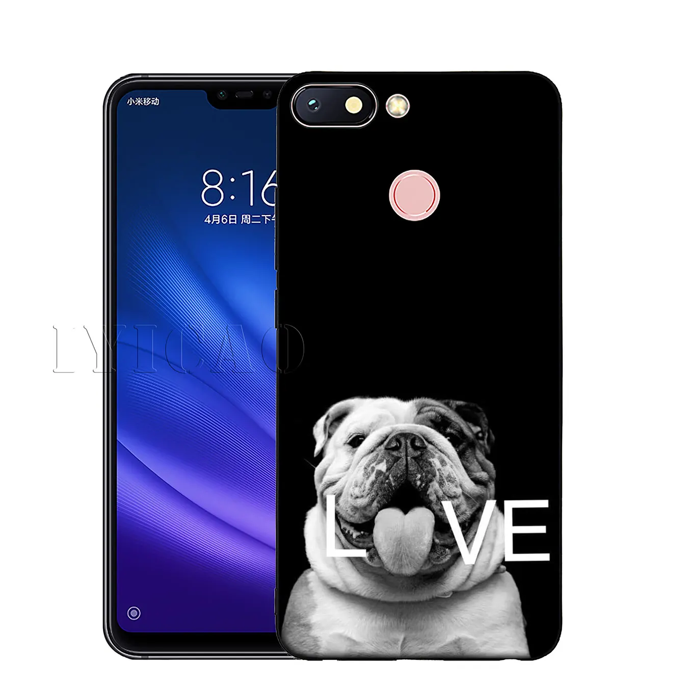 IYICAO Cute dog english bulldog Soft Silicone Phone Case for Xiaomi Mi 10 9 9T CC9 CC9E 8 SE A3 Pro A1 A2 Lite 6 pocophone f1 |