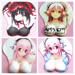 Новая версия японского аниме 3d коврик для мыши, браслеты, мультфильм Творческий сексуальный коврик для мыши, грудь коврик для мыши, бесплатная доставка 2020