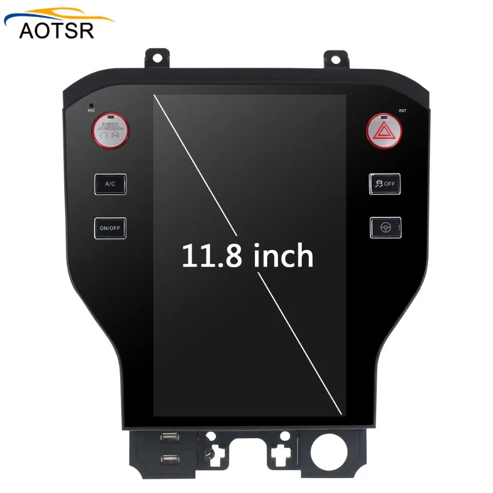 Мультимедийный плеер Tesla style с большим экраном Android головное устройство для Ford