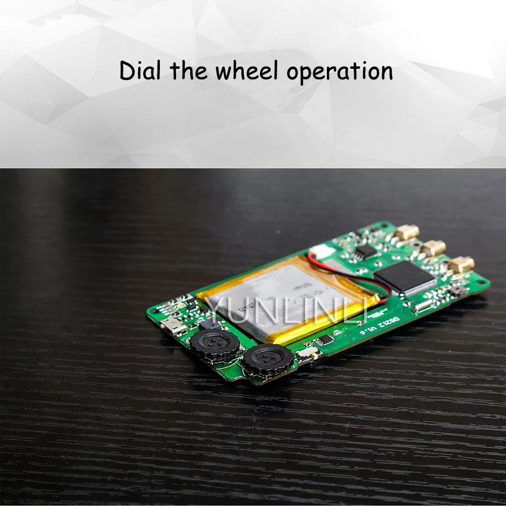 

Oscilloscope Digital Storage Portable Handheld Bandwidth 1MHz Sampling Rate 10MSa/s Double Channel USB Pocket Osciloscopio DS212
