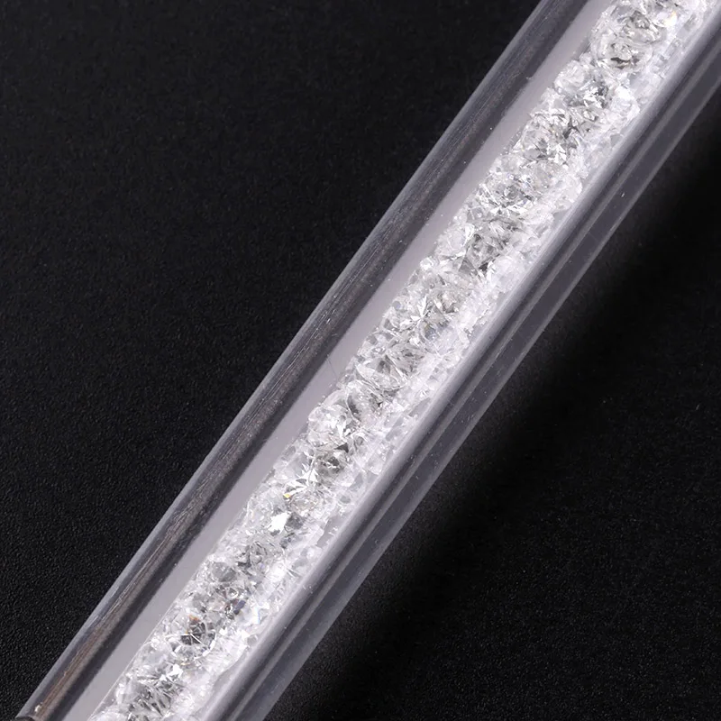 Blueness 1 Набор двухсторонние Стразы Ручки Губка для ногтей Цветущая ручка