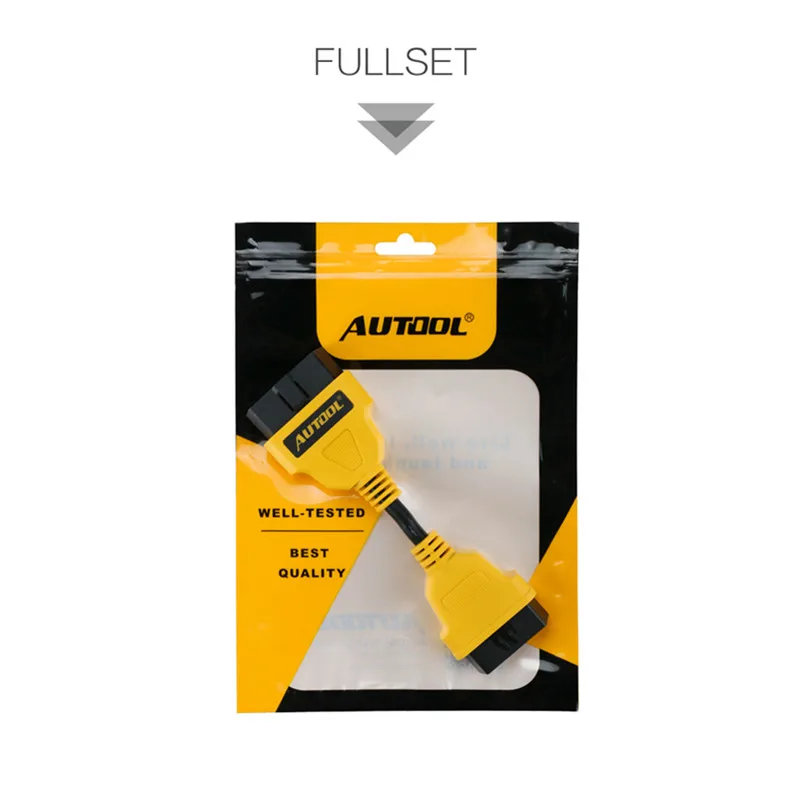 Удлинительный кабель AUTOOL 14 см OBD2 для Launch IDIAG/Easydiag/Pro/Pro3/V/GOLO/Mdiag удлинитель кабеля