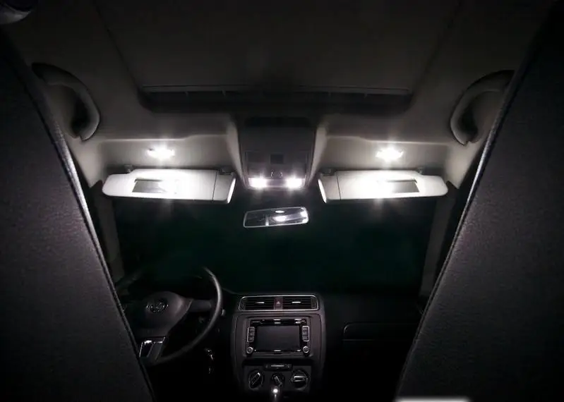 19 шт Автомобильный светодиодный светильник для Audi A6 C6 Avant Canbus Авто Лампа