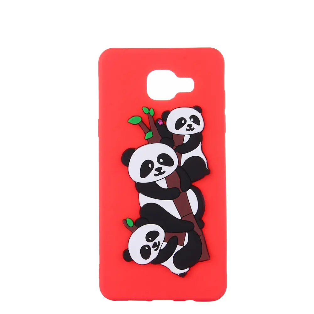 Чехол для Samsung Galaxy A5 2016 A 510 A510 A510FD A510F/DS Coque Милый Панда Мягкий силиконовый чехол