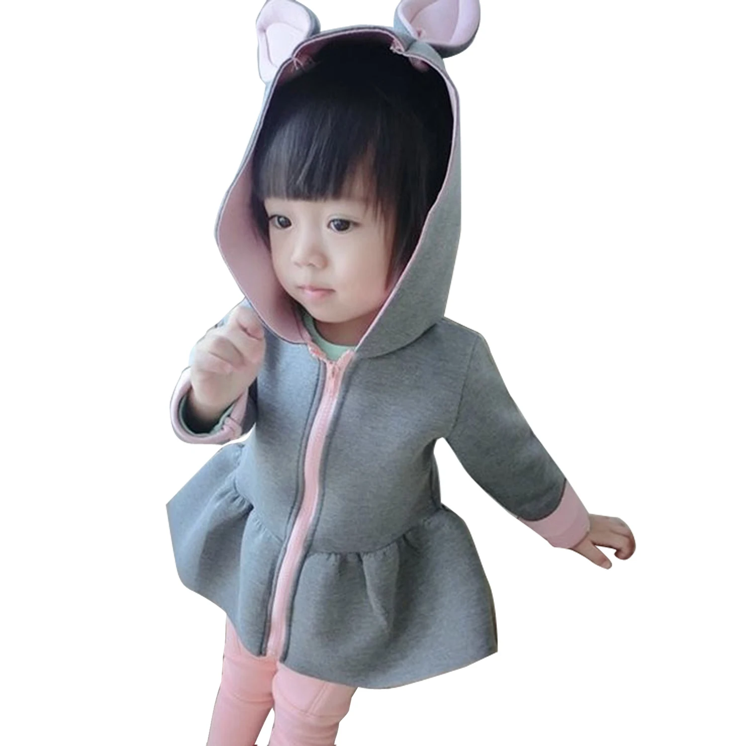 Модные осенние пальто для девочек Детские теплозащитные воздушные рубашки