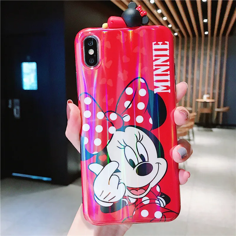 Для iphone XS Max с мультипликационным принтом с Винни-пухом для чехол для телефона, милый чехол с изображением чудовищ для iphone X XS XR 6 7 8 плюс Чехол+ игрушка помпоном+ ремень
