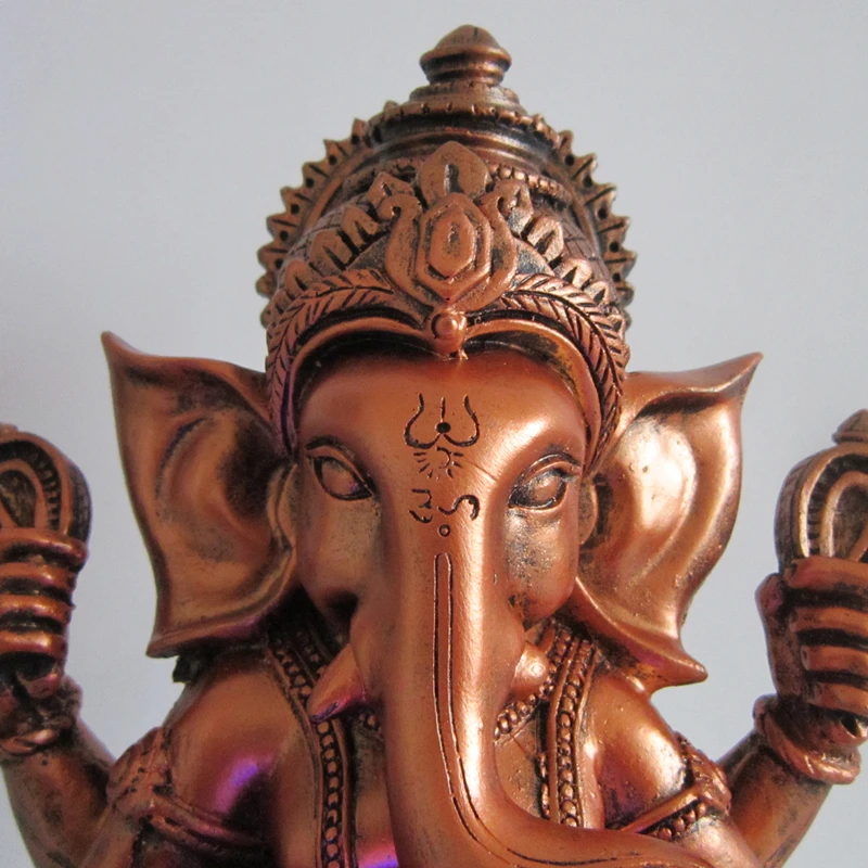 God Ganesha Lucky Rockery Фонтан Декоративный фэншуй Настольный орнамент комнатный влажность Новогоднее Рождественское украшение для дома