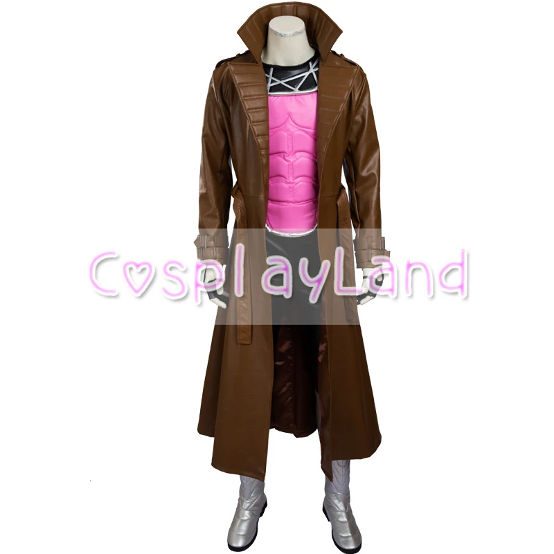 Gambit костюм для косплея взрослых костюмы на Хэллоуин мужчин супергероя X мужской