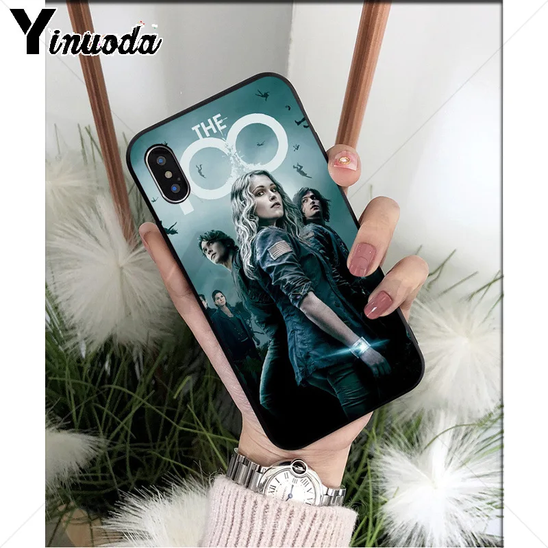 Чехол для телефона Yinuoda мягкий силиконовый чехол из ТПУ серии 100 iPhone 8 7 6 6S Plus 5 SE XR X