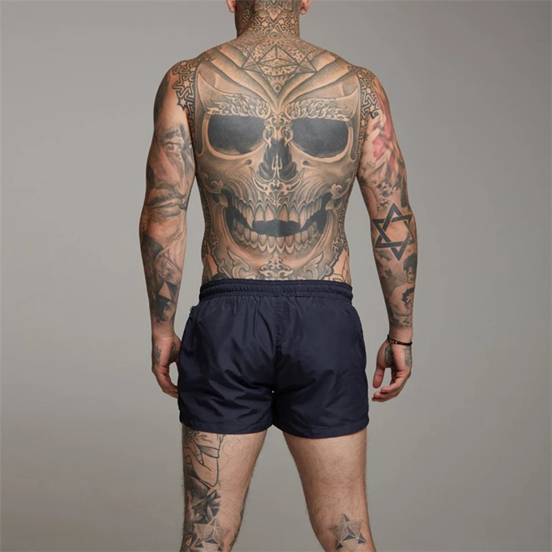 Брендовые спортивные шорты мужские для бодибилдинга тренировок Мужская