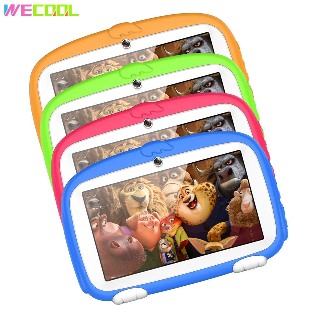 Wecool K7 детский планшетный ПК 7 дюймов андроид 5.1 Обучение детей PAD четырёхъядерный 8