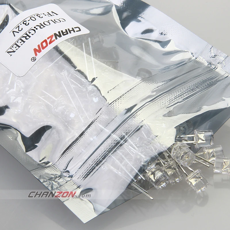 Светодиодный светильник прозрачный зеленый 5 мм 100 шт.|led diode|light emitting diodeemitting diode |